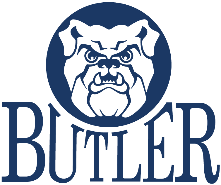 Butler Bulldogs 1990-2014 Primary Logo vinyl decal